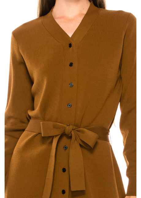 Dress DR1245 Camel