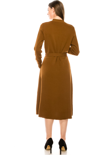 Dress DR1245 Camel
