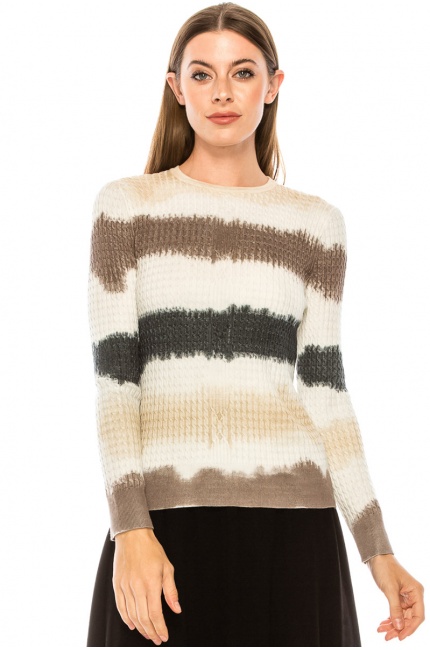 Sweater F2882 Brown