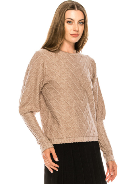 Sweater F3125 Taupe