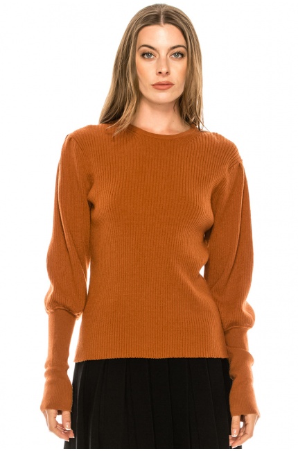 Sweater F3126 Rust