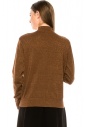 Sweater F3136 Brown Lurex