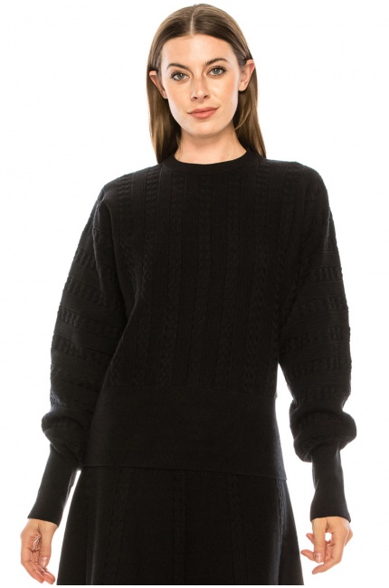 Sweater KA180 Black