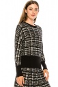 Sweater KA188 Black Lurex