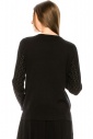 Sweater S2987 Black Rainbow Lurex