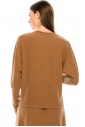Color block long sleeve T-shirt with high cuffs