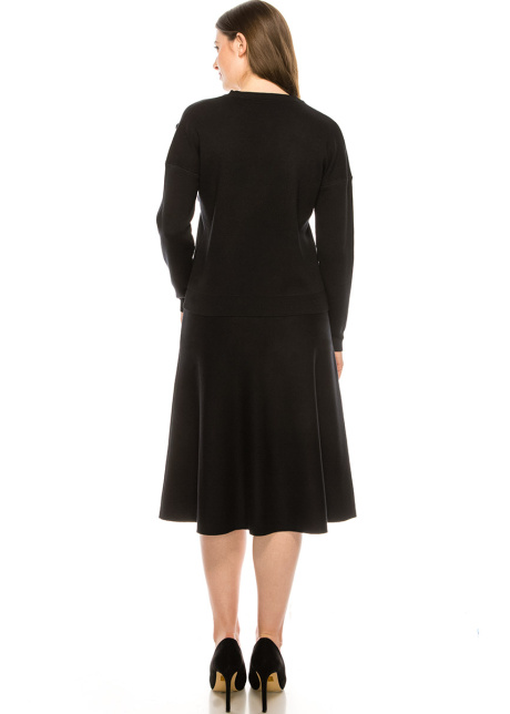 Sweater KA122-Black