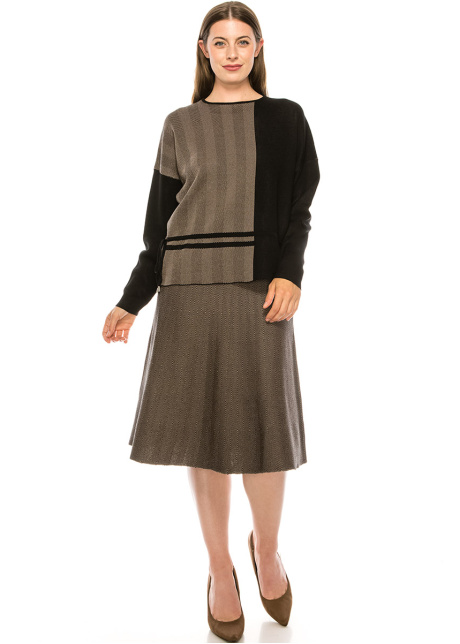 Chevron Skirt