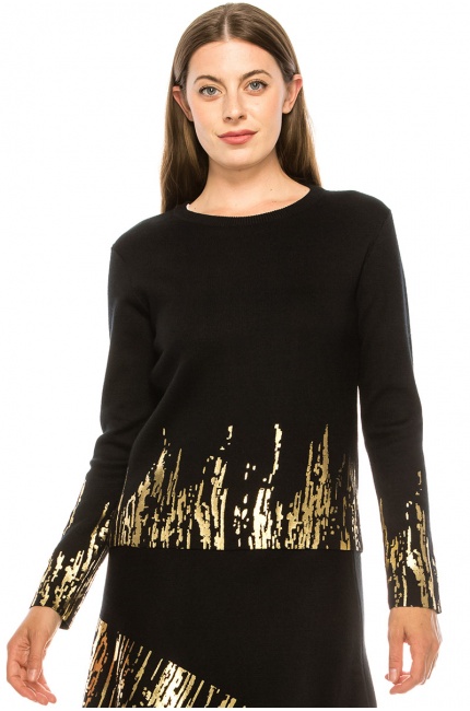 Sweater KA143-Gold