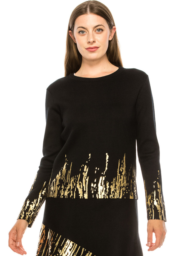 Sweater KA143-Gold
