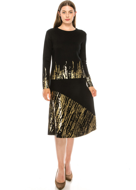 Gold Foil Skirt