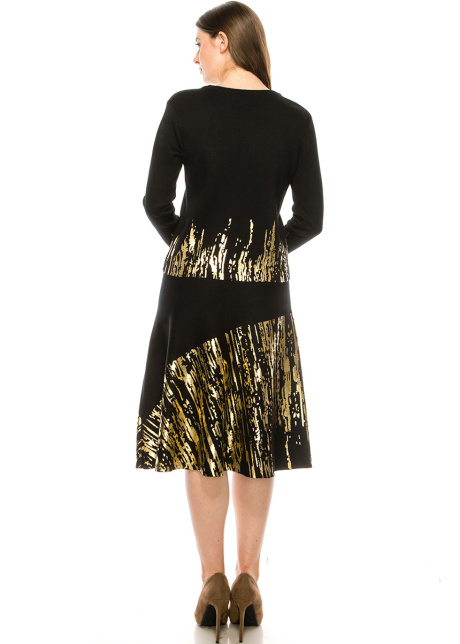 Sweater KA143-Gold