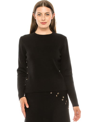 Black Pin Sweater