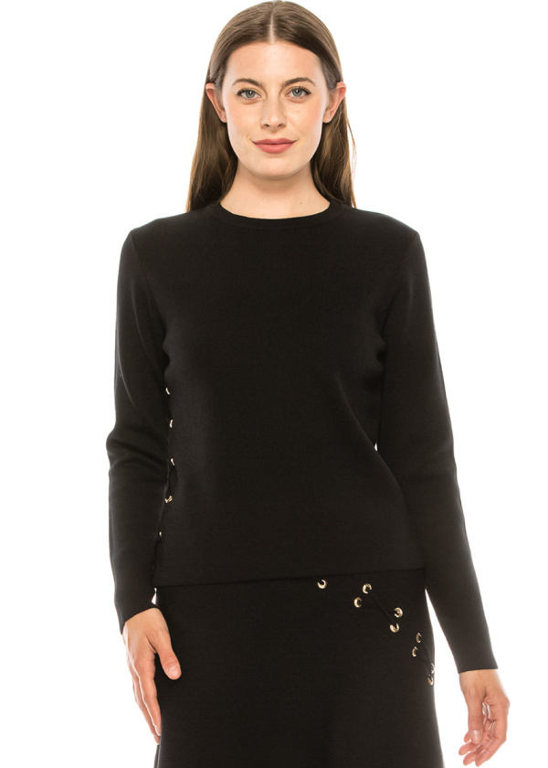 Black Pin Sweater