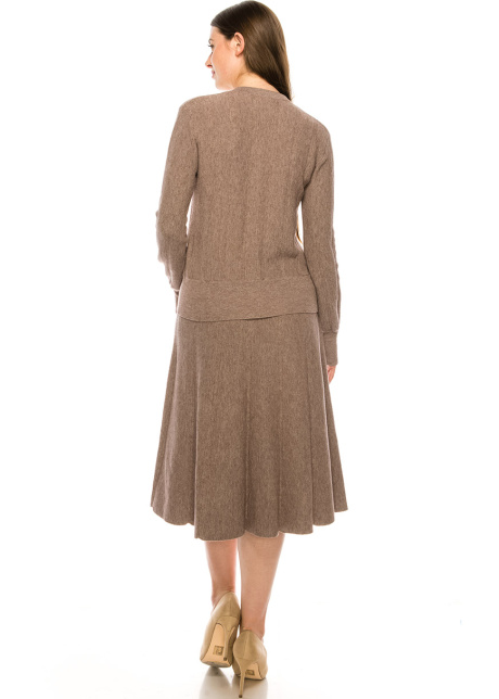 Taupe Soft Cardigan