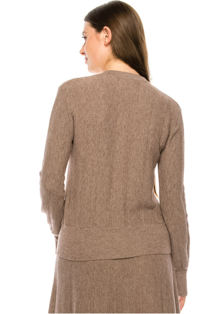 Taupe Soft Cardigan