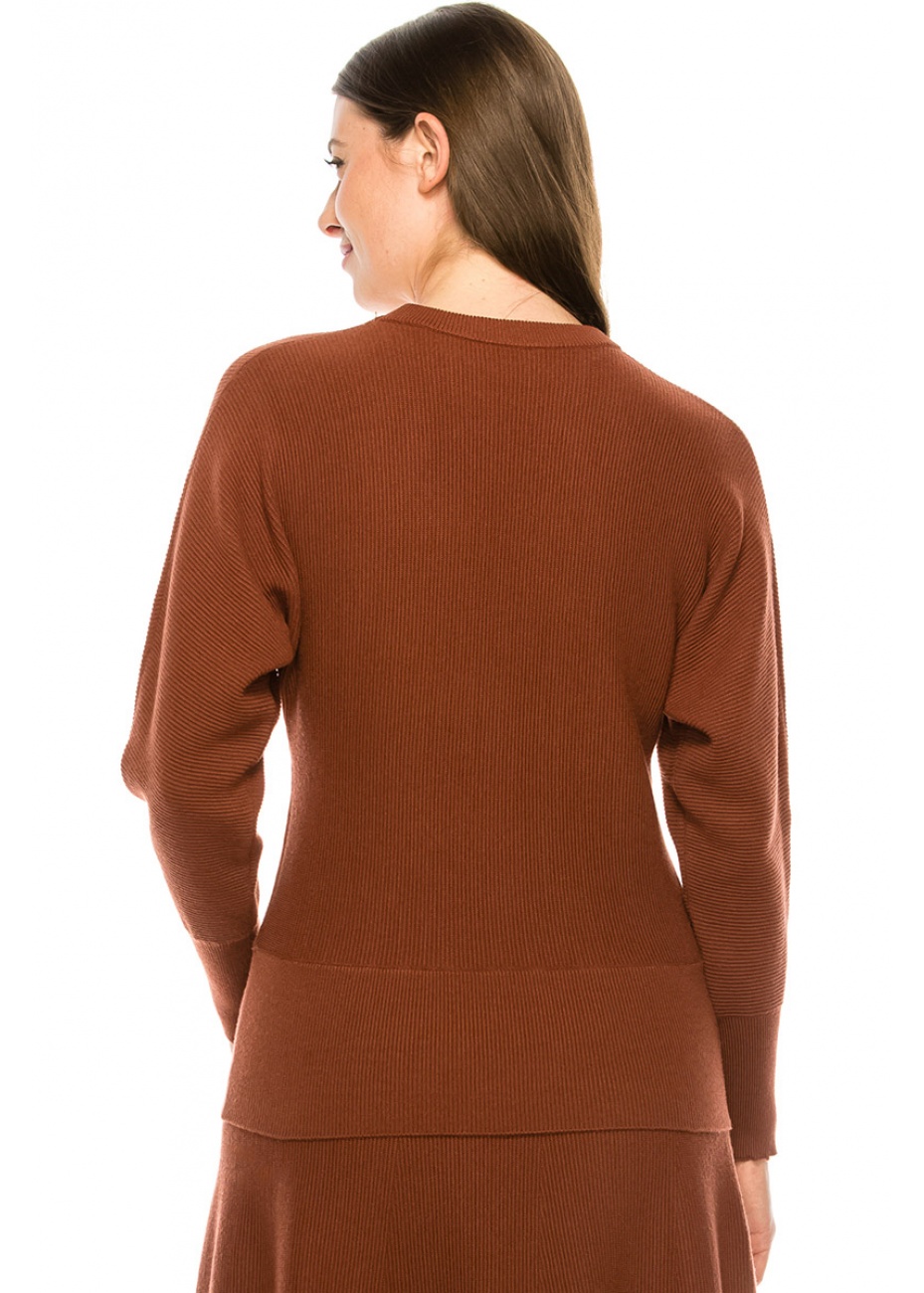 Sweater KA157-Rust