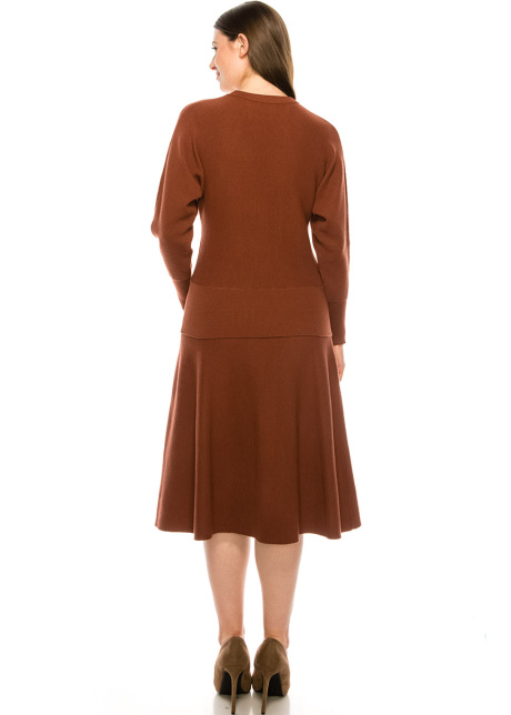 Sweater KA157-Rust