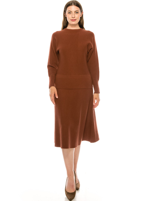 Sweater KA157-Rust