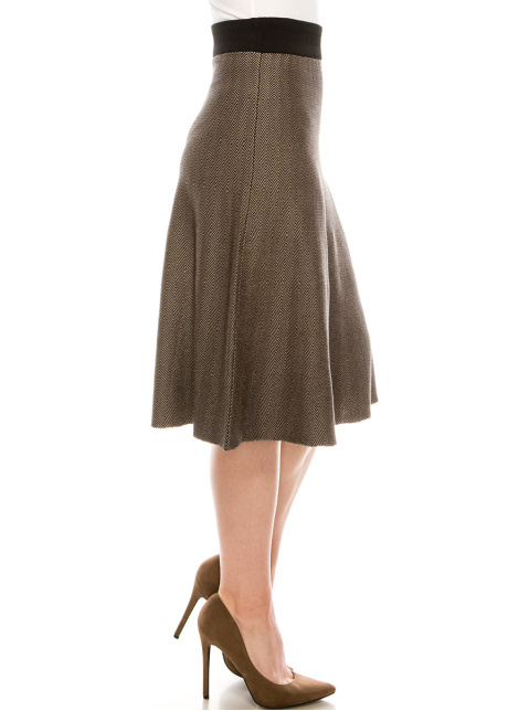Chevron Skirt