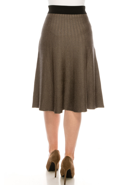 Chevron Skirt