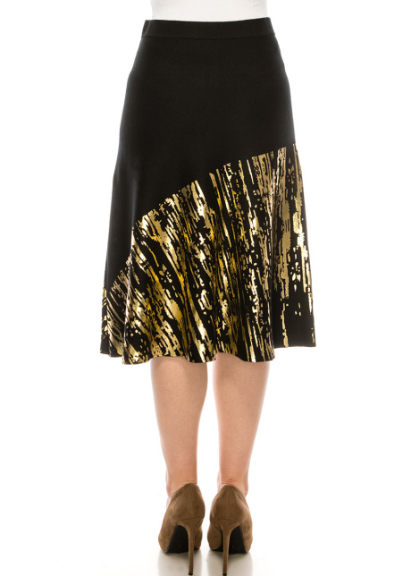 Gold Foil Skirt