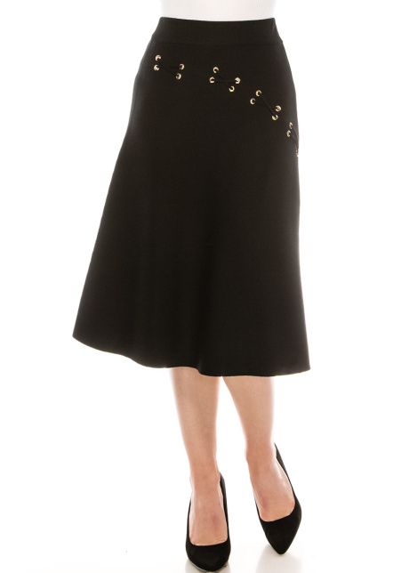 Black Pin Skirt