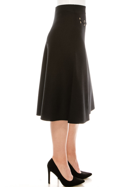 Black Pin Skirt