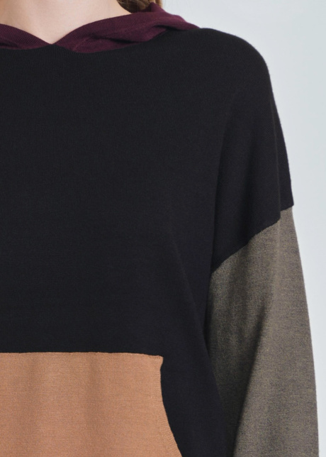 Colorful Comfort: Hoodie with Front Pocket