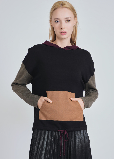 Colorful Comfort: Hoodie with Front Pocket