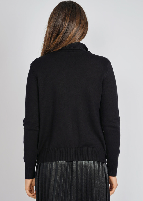 Modern Quilted Green Cardigan: Zip-Up with Raised Collar