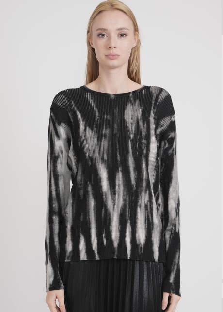 Deep Mirage Tie Dye Knit Sweater