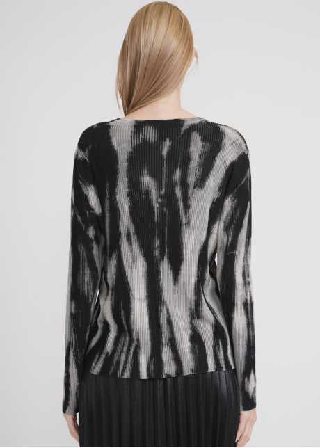 Deep Mirage Tie Dye Knit Sweater
