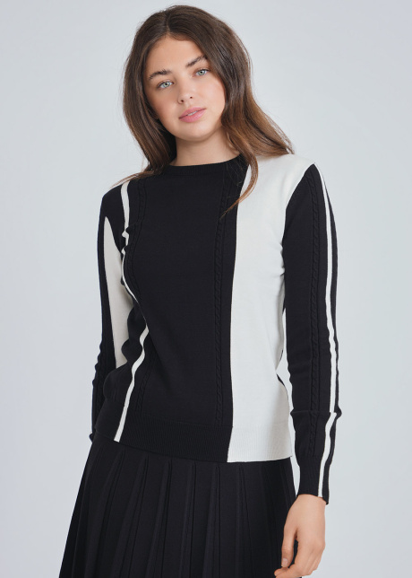 Everyday Black & White Striped Knitwear