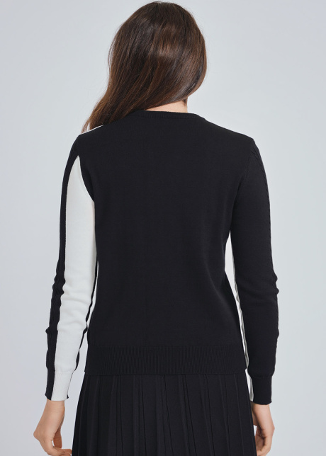 Everyday Black & White Striped Knitwear