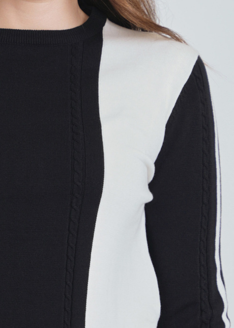 Everyday Black & White Striped Knitwear