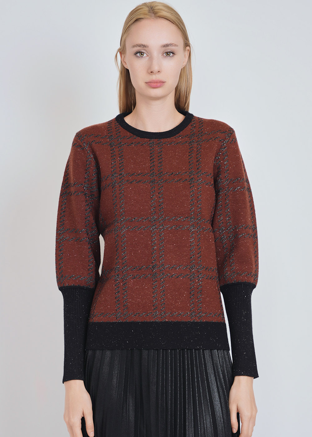 Everyday Rust: Sweater with Style Sleeve Contrast