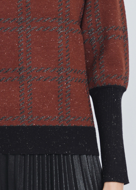 Everyday Rust: Sweater with Style Sleeve Contrast