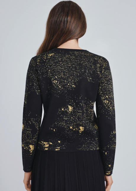 Soft Black Crewneck Top