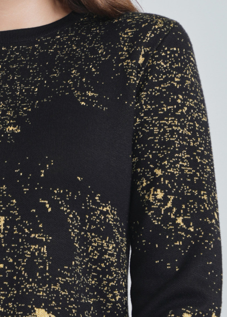 Soft Black Crewneck Top