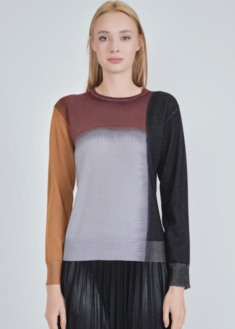 Multi-Color Block Magic Sweater Fusion