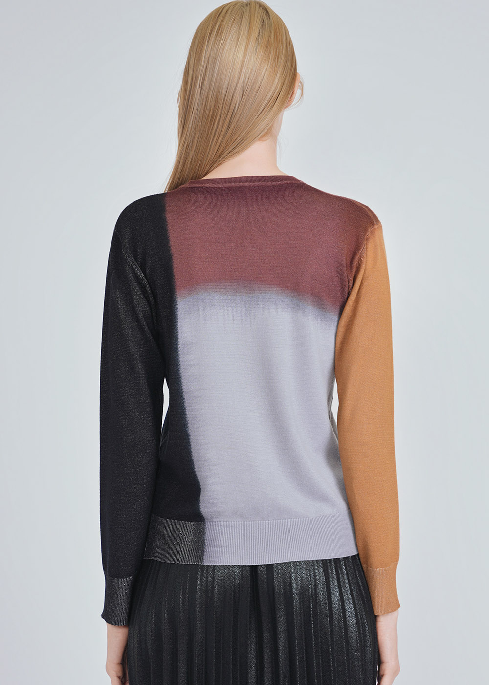 Multi-Color Block Magic Sweater Fusion