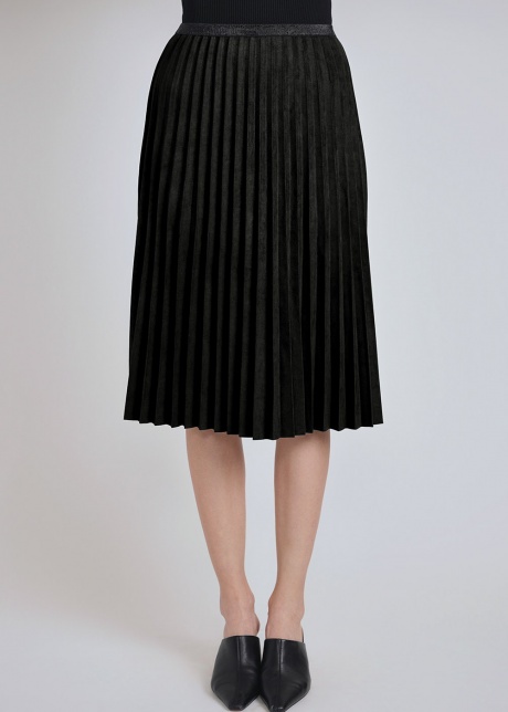 Black Suede Skirt