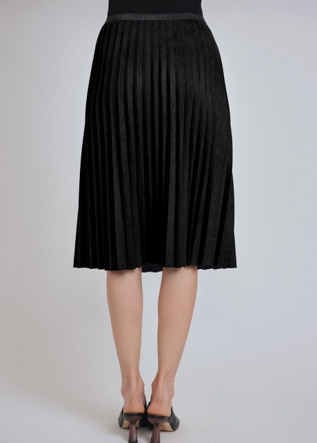 Black Suede Skirt