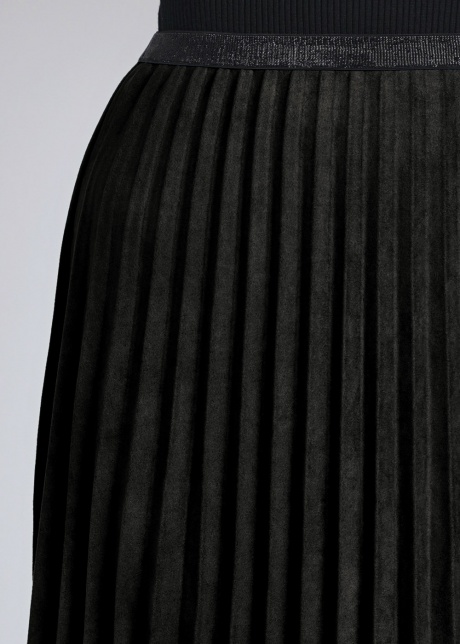 Black Suede Skirt