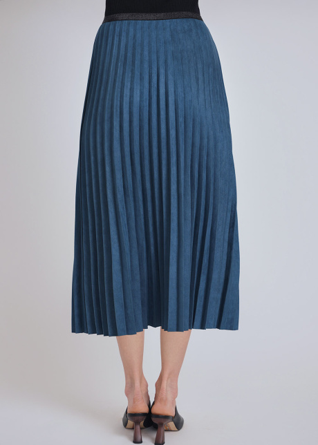 Blue Midi Skirt