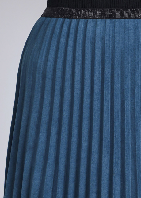 Blue Midi Skirt