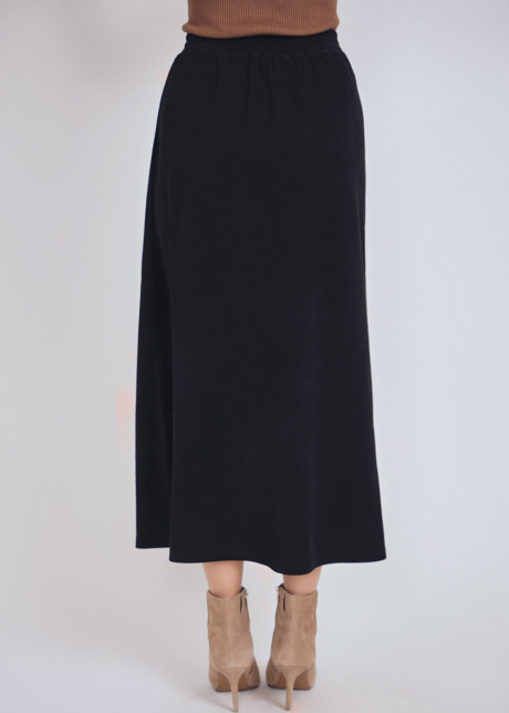Silky Shadows Velvet Skirt