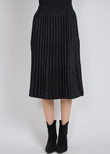 Night Sky Twinkle: Pleated Skirt