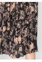 Blush & Black Garden Print Dress